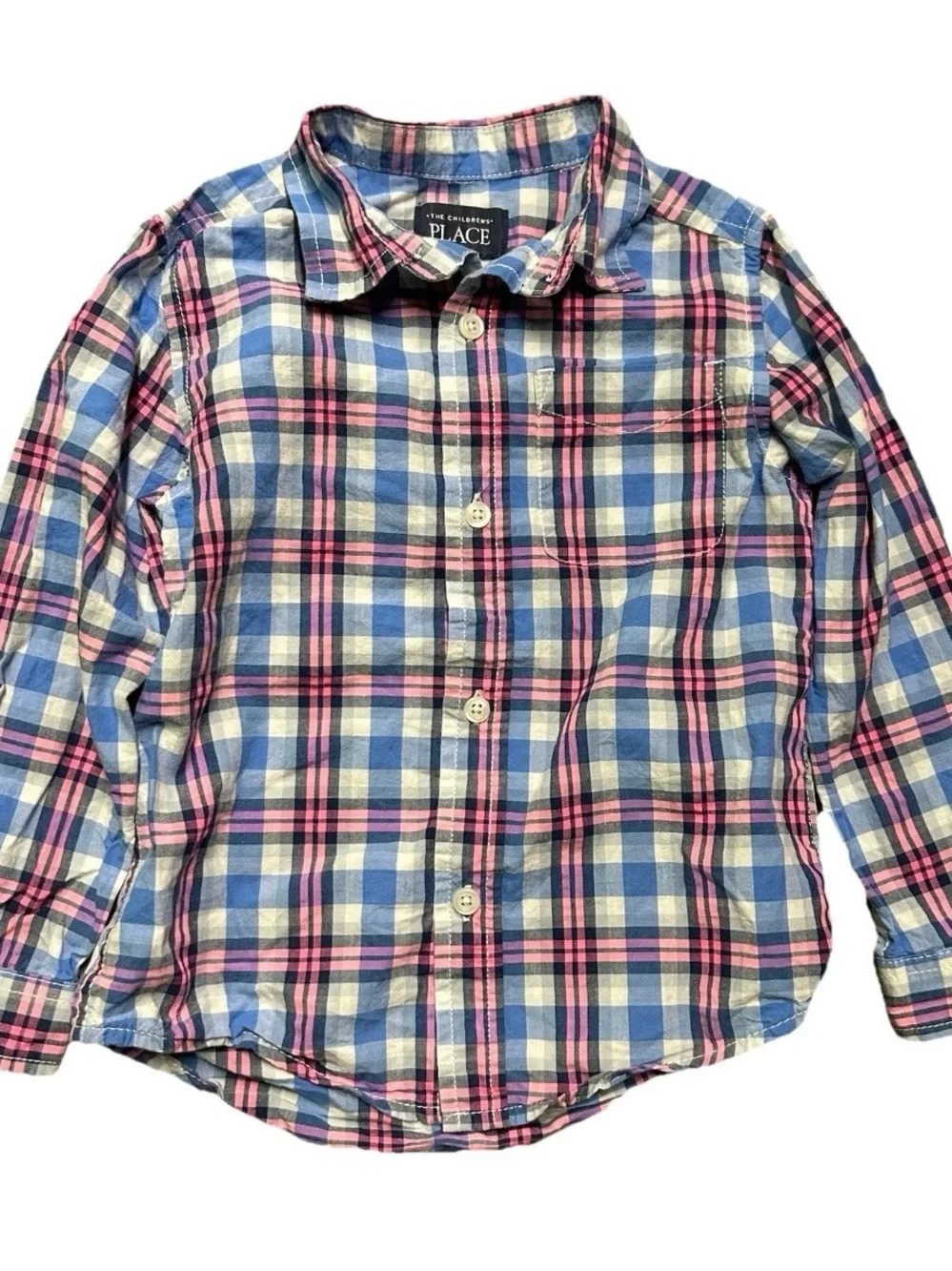 The Childrens Place soft plaid